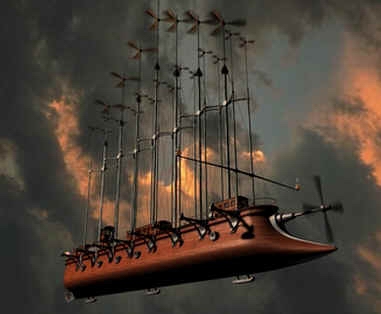 Jules Verne's Clipper of the Clouds — On Verticality